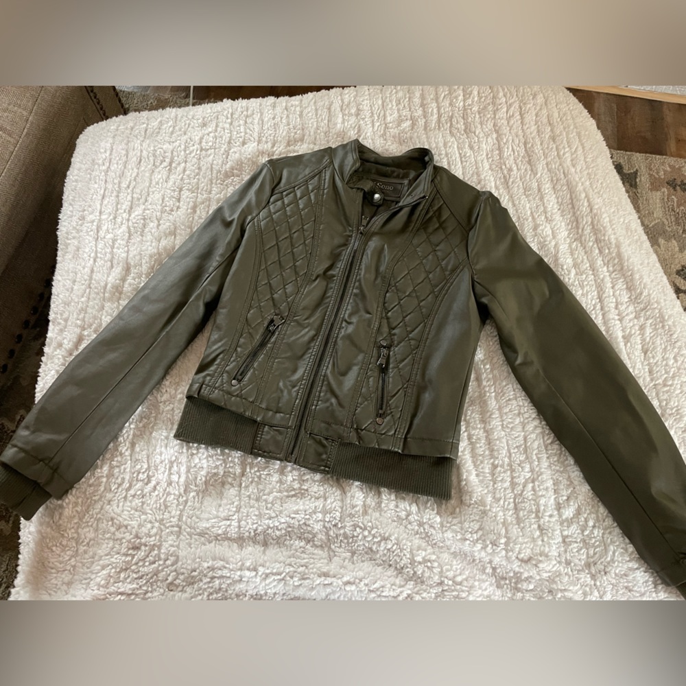 Olive jacket - think fall🍂🍁